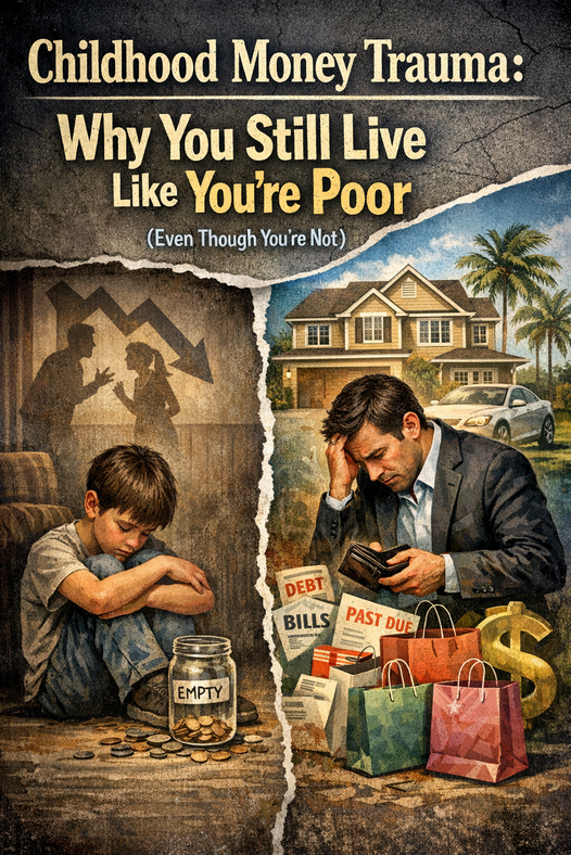 Childhood Money Trauma Why You Still Live Like You're Poor (Even Though You're Not)