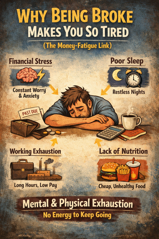 Why Being Broke Makes You So Tired (The Money-Fatigue Link)