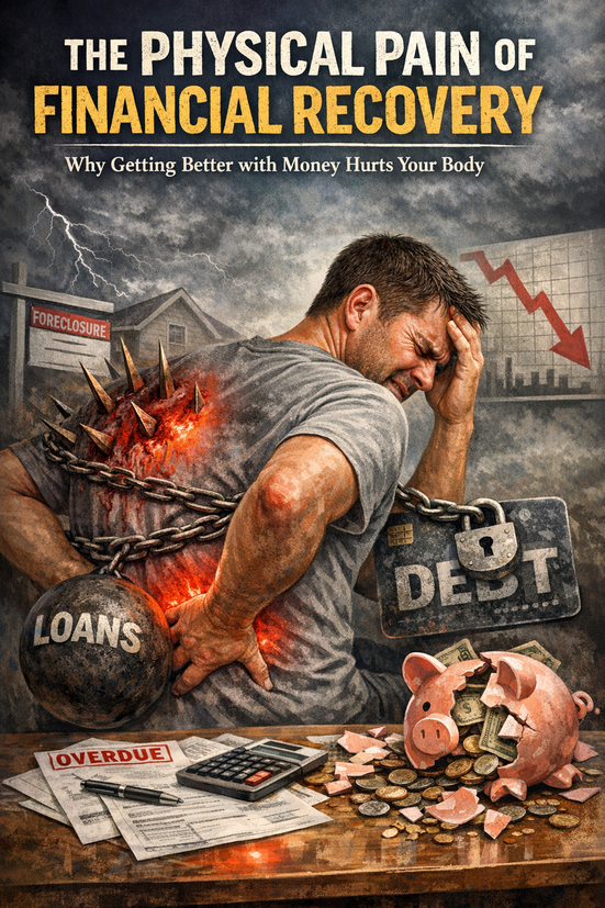 The Physical Pain of Financial Recovery: Why Getting Better with Money Hurts Your Body