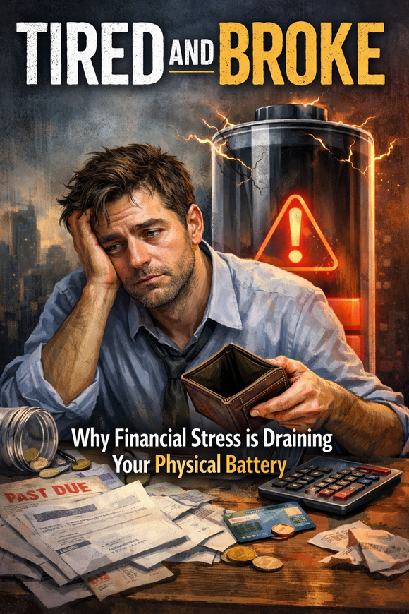 Tired and Broke: Why Financial Stress is Draining Your Physical Battery
